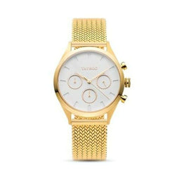 Tayroc TY51 - Polshorloge Dames - Roestvrij staal - Goud (Ø 36 mm)