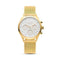 Tayroc TY51 - Polshorloge Dames - Roestvrij staal - Goud (Ø 36 mm)