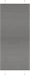 vidaXL - Plissé - rolgordijn - 95x200 - cm - stofbreedte - 94,4 - cm - antraciet