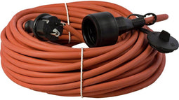 HAWA 10082100 Stroom Verlengkabel 16 A Rood 5.00 m H07RN-F 3G 1,5 mm²