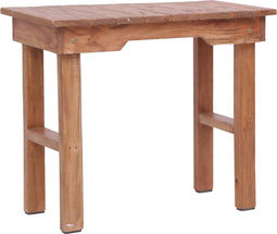 vidaXL - Bijzettafel - 70x35x60 - cm - massief - mahoniehout