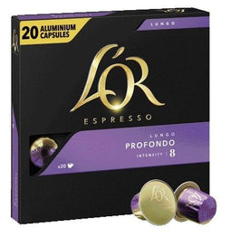 L'or - Koffiecups l'or espresso lungo profondo 20st
