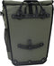 vidaXL - Fietstas - voor - Bagagedrager - 20 - L - Olijfgroen - 34x16x59 - cm