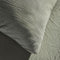 Bedset - TODAY - 123327 - 1 persoons - 140x200 cm - Effen katoenen gaas - Salie