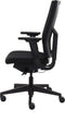 Workliving Zuidas Comfort Black Edition - Bureaustoel Ergonomisch Design (N)EN 1335