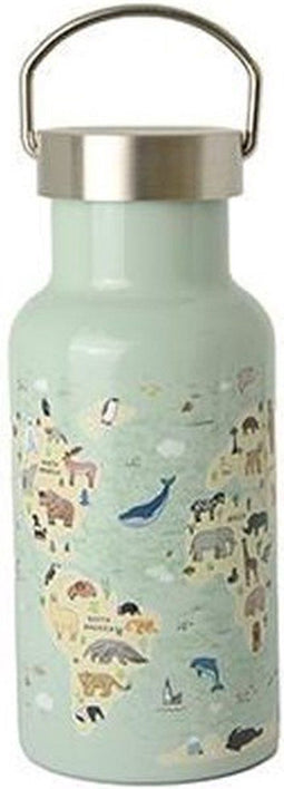 BioLoco kinderdrinkbeker rvs animal map