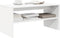 vidaXL - Tv-meubel - 80x40x40 - cm - bewerkt - hout - wit