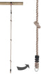 Swingking Klimtouw met 2 Ringen, 190cm