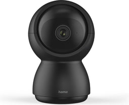 Hama Bewakingscamera, wifi, binnen, draaibaar, nachtzicht, opname, zwart