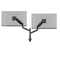 One For All DM5210 - Universele monitorarm - 2 monitoren - VESA 300 x 200 - max. 40kg - zwart