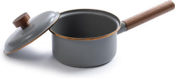 Barebones SAUCEPAN ENAMEL SLATE GREY - Steelpannen - Slate Grey