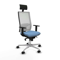 Bureaustoel Piqueras y Crespo 1D086N1 Hemelsblauw