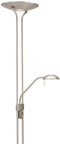 Steinhauer olet - Vloerlamp - 1 lichts - H 180 cm - Staal
