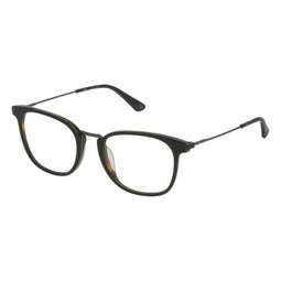 Police PL686 510NK7 - Heren Brillenframe - Ø 51 mm - Metaal/Acetaat