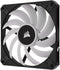 Corsair iCUE AF120 RGB Slim - Ventilator 120mm 600-2000 RPM 27,5 dB - Zwart (2 stuks)