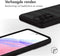 imoshion Hoesje - Geschikt voor Samsung Galaxy A53 - EasyGrip Backcover - Zwart