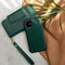 Selencia Hoesje Geschikt voor Samsung Galaxy S20 Ultra Hoesje Met Pasjeshouder - Selencia Surya 2-in-1 Uitneembare Vegan Lederen Bookcase - Groen