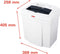 HSM SECURIO C14 - Papierversnipperaar - veiligheidsniveau 2 - stroken - 12 vellen