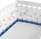 Wiegbeschermer HappyFriday Moshi moshi Whale Multicolour 210 x 40 cm