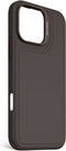 DECODED Siliconen Stacks Hoesje Geschikt voor iPhone 16 Pro Max - Premium Soft-Touch Materiaal - Antibacteriële Coating - Geschikt voor MagSafe - Phantom Zwart