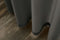Larson - Velvet Gordijnen - 1.4m x 2.5m - Haken - Donkergrijs