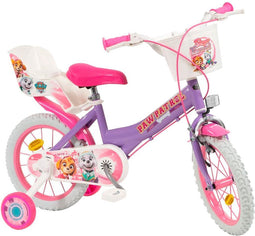 THE PAW PATROL Kinderfiets - 14 Inch - Met zijwieltjes - Meisjes
