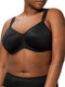 Triumph Essential Minimizer - Beugelbeha - 3D-vormbeugels - Zwart - Maat C70
