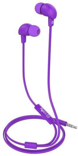 Celly UP600PR - In-Ear Oordopjes - Handsfree bellen - Paars