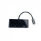 V7 V7UC3U-HUB-BLK-1E - USB-C naar 5-in-1 Hub - 3x USB 3.2 type-A - Zwart