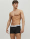 JACK&JONES ADDITIONALS SENSE TRUNKS - Boxershorts - 3-pack - Zwart (3-pack)