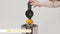 GoodForce Citruspers - Elektrische Sinaasappelpers - Automatische start/stop - Rvs Zwart