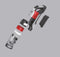 Hoover HF910H 011 - Multifunctionele bezem - 21,6V Lithium - Borstelloze motor 350W - 30min autonomie - 62AW zuigkracht - Turbofunctie 130AW - LED-scherm - 4 zuigmodi - Antikronkelborstel - Snelladen 3,5u