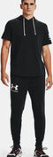 Long Sports Trousers Under Armour Rival Terry Jogger Black Men
