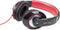 Gembird MHS-BOS - Over-Ear hoofdtelefoon - Ruisonderdrukking - Rood Zwart