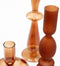 Kaarsenhouder set Aurora - Bruin - 7.5×31 cm/7.5×23 cm/8.5×12 cm
