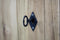 HSM Collection Buffetkast - 200 cm - blank - teak/glas