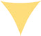 vidaXL - Zonnescherm - HDPE - driehoekig - 3,6x3,6x3,6 - m - beige