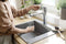 Hansgrohe Zesis M33 - Keukenmengkraan - Ééngreeps bediening - 160mm - Uittrekbare vuistdouche - 2 straalfuncties - Chroom