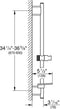 GROHE Rainshower SmartActive - Douchestang - 90 cm - zeepschaal - supersteel - 26603DC0