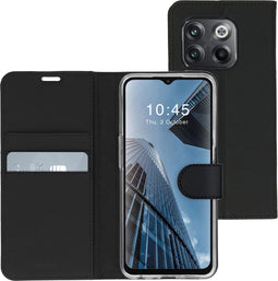 Accezz OnePlus 10T - Wallet Softcase Bookcase - 3 pashouders - Zwart