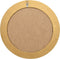 vidaXL - Wandspiegel - barok - stijl - 50 - cm - goudkleurig