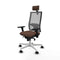 Bureaustoel Piqueras y Crespo 3D026N2 Donkerbruin