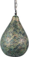 Safaary - Oosterse Hanglamp Green Patina Avani Ø 23 x 35cm
