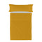 Happy Friday Sheet set 2 pieces Basic 160x270 cm (Single) Mustard