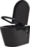 vidaXL - Hangend - toilet - met - verborgen - stortbak - keramiek - zwart