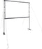 vidaXL - Projectiescherm - met - statieven - 100 - inch - 16:9