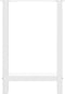 vidaXL - Salontafelpoten - 2 - st - 60x(72-73) - cm - staal - wit