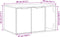 vidaXL - Kattenbakkast - 80x50x45 - cm - bewerkt - hout - betongrijs