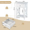 Coast bijzettafel - multifunctioneel - 40 x 30 x 61,5 cm - wit (2 stuks)