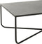 J-Line salontafel Kruis Frame - metaal - zwart